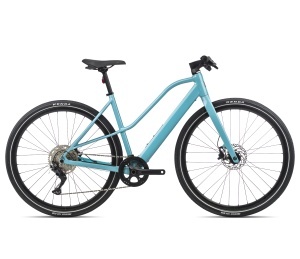 Orbea Vibe MID H30 2022 - bicicleta electrica pentru oras - albastru Blue (Gloss)