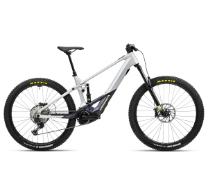 Orbea WILD M20 Halo Silver-Tanzanite Carbon View - bicicletă electrică eMTB Enduro