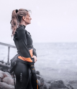 Orca - bluza neopren femei - Base Layer Openwater t-shirt - negru - Img 3