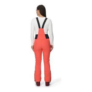Pantaloni Schi Femei Spyder Strutt Bib Softshell Coral Haze - Img 2