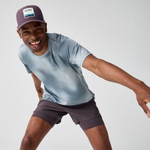 Pantaloni scurți alergare Brooks High Point 5" 2-in-1 Short 2.0 bărbați - mov - Img 3
