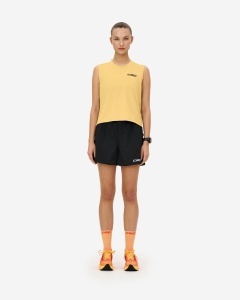 Pantaloni scurți alergare CEP Core Run Loose Fit femei - negru | largi, rezistenți vânt - Img 9