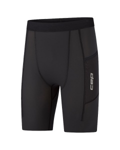 Pantaloni scurți alergare CEP Pro Run Ultralight Cargo | compresie ușoară - black - Img 10