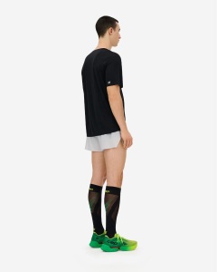 Pantaloni scurți alergare CEP Pro Run Ultralight Loose Fit - gri deschis | ultraușori, ventilație laser - Img 5