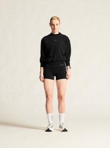 Pantaloni scurți alergare Craft Essence Hotpants 3 damă - negri