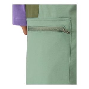 Pantaloni Softshell Copii Mammut Taiss SO Khaki - Img 7