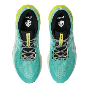 Pantofi Alergare Barbati Asics Novablast 5 TR Aurora Green-Light Dust - Img 4