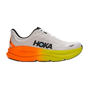 Pantofi Alergare Barbati Hoka Bondi 9 White