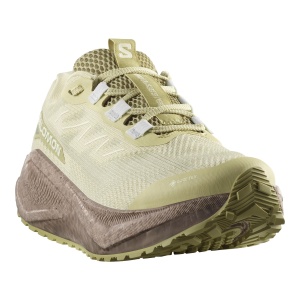 Pantofi Alergare Femei Salomon Aero Blaze 3 Grvl Gore-Tex Green Haze/Iron/Ice Flow - Img 2