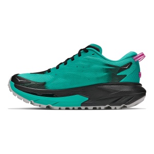 Pantofi Alergare Montana Femei Hoka Mafate 5 Black / Electric Aqua - Img 8