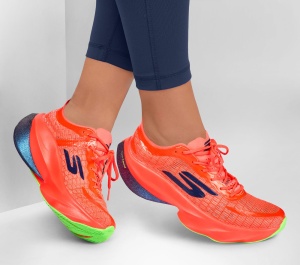 Pantofi alergare Skechers Aero Tempo damă - corai - Img 6