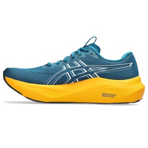 Pantofi alergare stabilitate ASICS GT-2000 14 - turcoaz închis/alb | suport și amortizare - Img 4