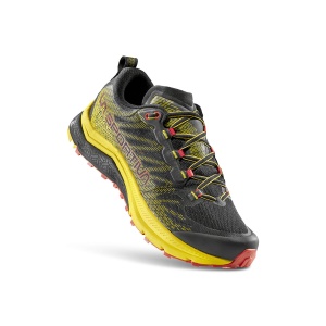 Pantofi Alergare Trail Barbati La Sportiva Jackal II Black/Yellow - Img 4