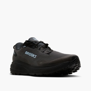 Pantofi alergare trail Brooks Divide 6 GTX bărbați - negru cu bleu - Img 3