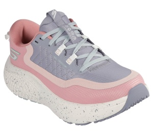 Pantofi alergare trail Skechers GO RUN Supersonic Max A/T damă - mov prăfuit - Img 2
