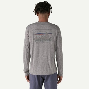 Patagonia - bluza - M Capilene Cool Daily Graphic - Gri - Img 3