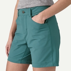 Patagonia - sort - W Landfarer Bike Shorts Wetland Blue - Albastru - Img 6