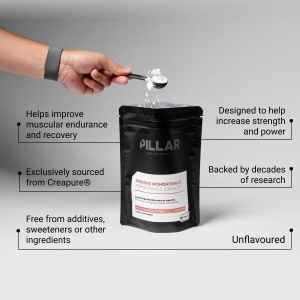 Pillar Performance - Creatina monohidrat Creapure ® - powder pouch - 300g - Img 4