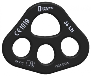 Placa pentru ancorare multipla Singing Rock Rigging Plate 1/3 ('Laba de urs')