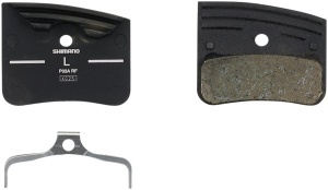 Plăcuțe frână disc Shimano P03A-RF - rășină, cu aripioare de răcire
