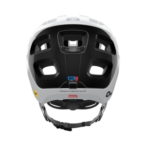 POC - casca MTB - Tectal Race Mips - Hydrogen White I Uranium Black - Img 4