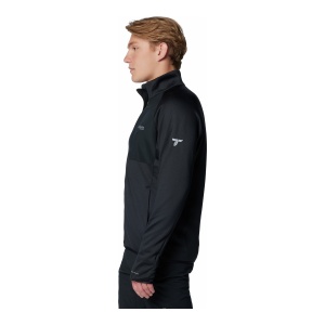 Polar Barbati Columbia Triple Canyon™ Grid Fleece II Full Zip Black - Img 8
