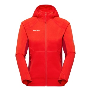 Polar Femei Mammut Taiss ML Hooded Mammut Red-Dark Mammut Red - Img 2