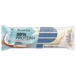 Powerbar - baton proteic Protein+ 30%, aroma vanilie cocos - 55g