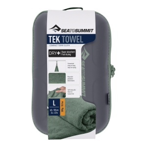 Prosop Unisex Sea to Summit Tek Towel L Green - Img 3