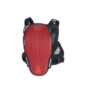 Protectie Piept Alpinestars A-6 Plasma Chest Protector Black Anthracite Red - Img 3