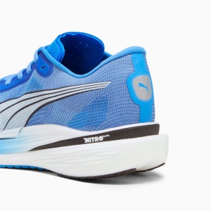 Puma - pantofi alergare pentru barbati Deviate Nitro Elite 2 - roz portocaliu orhidee albastru ultra alb - Img 5
