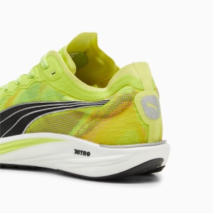 Puma - pantofi alergare pentru barbati Liberate NITRO 2 - Psychedelic Rush - verde fluo Lime Pow negru potocaliu - Img 5