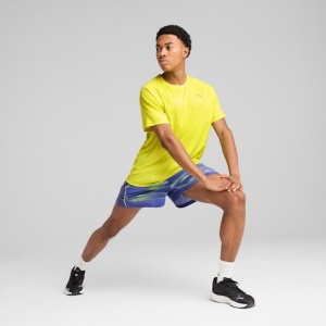 Puma - tricou tehnic - Run Velocity Tee - Lemon Sherbert - Img 3