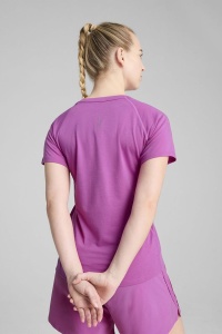 Puma - tricou tehnic - Run Velocity Tee W Berr - Wild Berry - Img 3