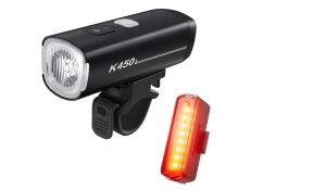 Ravemen - set far + stop - LS31 (K450+TR30) Fata 450lm + Spate 30lm USB-C
