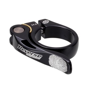 Reverse - Colier tija sa bicicleta Long Life 34.9mm - negru