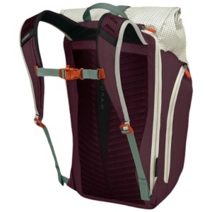 Rucsac impermeabil Osprey Transporter Roll Top Alb/Burgundy - Img 2