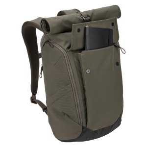 Rucsac urban cu compartiment laptop, Thule, Paramount, 24L, Mineral Brown - Img 4