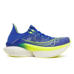 Saucony - pantofi alergare - Endorphin Elite 2 - Lapis | Citron - 41
