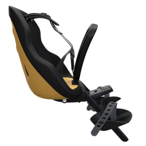 Scaun pentru copii, cu montare pe bicicleta in fata - Thule Yepp Nexxt 2 Mini Front mounted, Burnished Yellow - Img 3