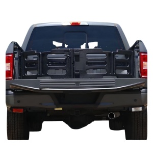 Separator Bena Pliabil ABS cu Cutie Depozitare, Grilaj Protecție Marfă, VW Amarok 2023+, EMD4X4 - Img 2