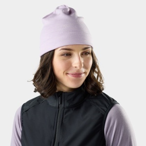 Smartwool - caciula - Thermal Merino Reversible Cuffed Beanie - Lavender Sky Heather - OS - Img 2