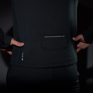 Smartwool - hanorac - Active Fleece Wind Hoodie - Nightfall/Deep Navy - L - Img 4