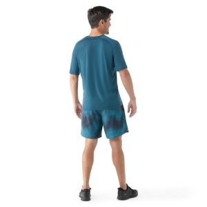 Smartwool - tricou merino - Active Ultralite Short Sleeve - Albastru - Img 2
