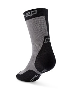 Șosete compresie CEP Hiking Light Cushion - negru | gri | mid cut femei - Img 2