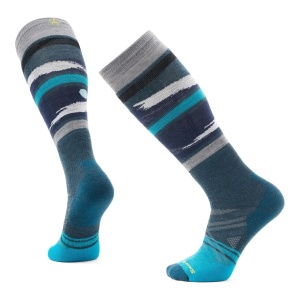 Sosete Schi Barbati Smartwool Ski Midnight Ski Over The Calf Laguna Blue