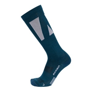 Sosete Schi Unisex Mammut Free Knee Deep Teal-White