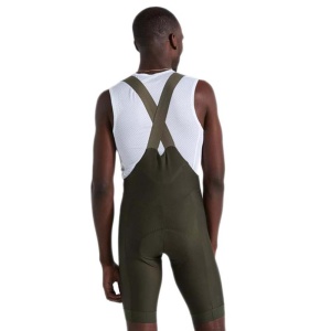 Specialized - Pantaloni ciclism scurti cu bretele Prime bibshort - verde inchis mosc - Img 2