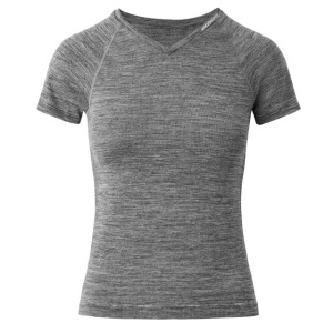 Specialized - tricou ciclism maneca scurta pentru femei Seamless Base Layer SS - gri melanj - Img 7