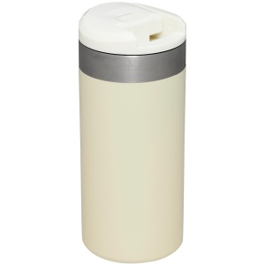 Stanley - termos calatorie - The Aerolight Transit Mug - crem Cream Metallic - 350 ml - Img 3